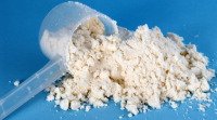 scoop of protein powder